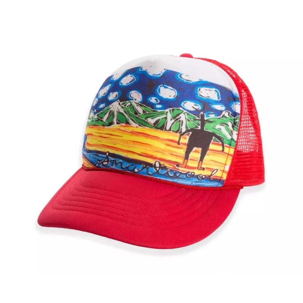 ABBY PAFFRATH JACKSON HOLE SNAPBACK TRUCKER HAT FOR SMARTWOOL NWT